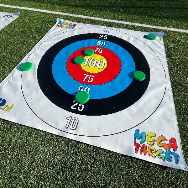 Mega Frisbee Target XXL - Frisbee Dart - Frisbee doel met frisbees (2 stuks) Mega Frisbee Target XXL - Frisbee Dart - Frisbee doel met frisbees (2 stuks)